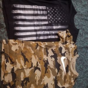 Youth boys m shirts 2 different brands